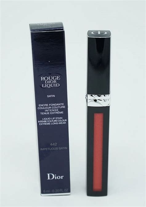 dior rouge liquid impetuous satin|Dior red lipstick.